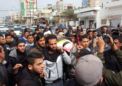 غزة تشيع شهيديها