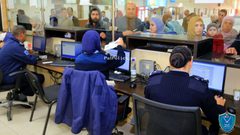 معبر الكرامة: توقيف 223 مطلوبا الأسبوع الماضي