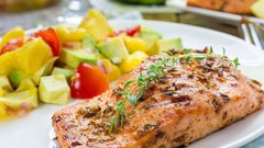 فيليه السّلمون المشوي