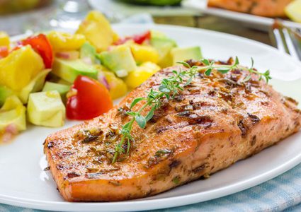 فيليه السّلمون المشوي