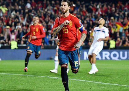 راموس يمنح أسبانيا بداية مظفرة في تصفيات أوروبا 2020