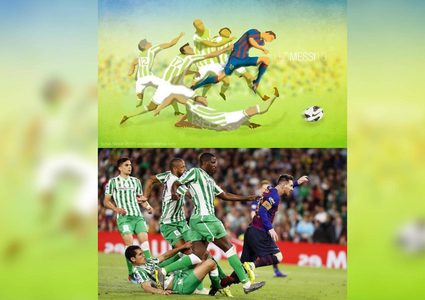 رسم كاريكاتوري لـ 'ميسي' تتحقّق نبوءته بعد 6 سنوات