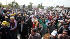 المغرب: مظاهرة للمعلمين تطالب بتحسين ظروف العمل