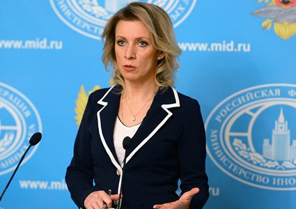 زاخاروفا: قرار واشنطن حول الجولان يؤدي للتصعيد في الشرق الأوسط