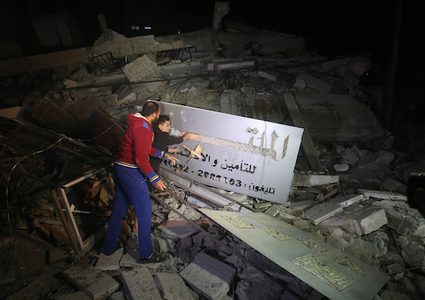 بالصور.. غزة تحت القصف