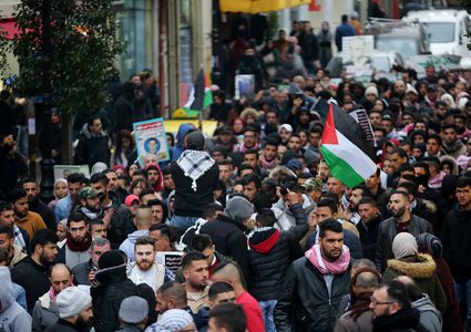 وقفة تضامنية مع الاسرى في سجون الاحتلال