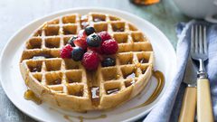 طريقة عمل وافل مقرمش