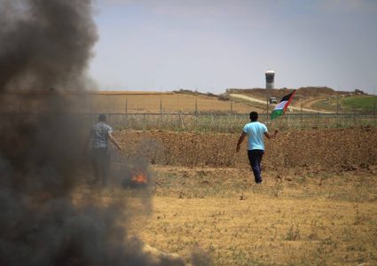 إصابة شاب برصاص الاحتلال شرق مخيم البريج