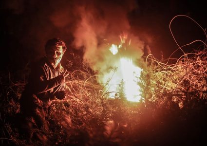 إصابة شاب برصاص الاحتلال والعشرات بالاختناق شرق جباليا