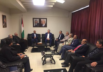 أبو هولي يبحث مع رؤساء اللجان الشعبية احتياجات المخيمات في لبنان