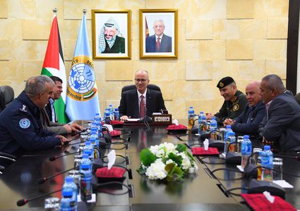 الحمد الله يستقبل مدراء عمليات المؤسسة الأمنية