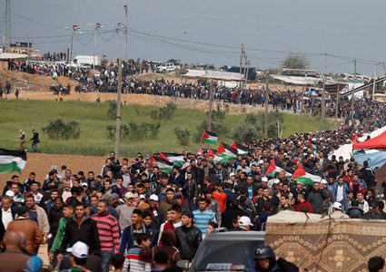 الهيئة الوطنية لمسيرات العودة تدعو لإضراب شامل السبت