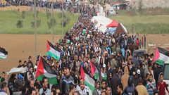 الفصائل تدعو الى "مليونية" سلمية في يوم الارض