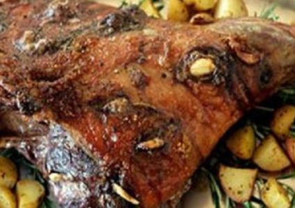 ضلع اللحم المشوي بالاعشاب