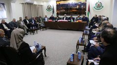 الوفد المصري يلتقي بالهيئة العليا لمسيرات العودة بغزة