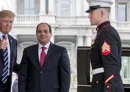 ترامب يلتقي السيسي في واشنطن أبريل المقبل