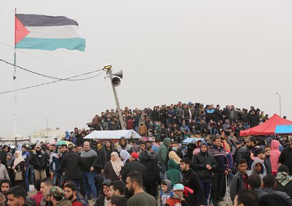 مليونية العودة شرق قطاع غزة