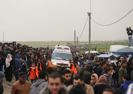 مليونية العودة شرق قطاع غزة