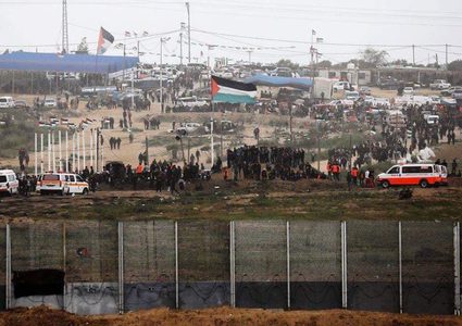 مسيرات العودة مستمرة...الجمعة القادمة "انتصار الكرامة"