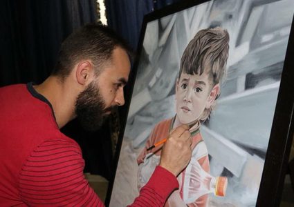 الفنان أحمد الدنان..بوصلة فنّ اتجاهها فلسطين