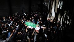 غزة: تشييع شهيدي "مليونية الأرض" بلال النجار وتامر ابو الخير