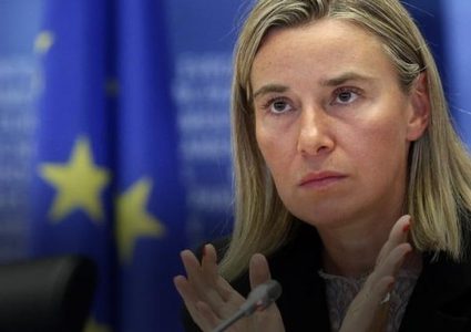 موغيريني: لا نعتزم الاعتراف بـ"سيادة إسرائيل على أراضي 1967"