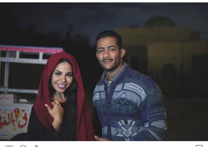 من الكواليس.. نسرين أمين لـ"محمد رمضان": حبيبي يا زلزال