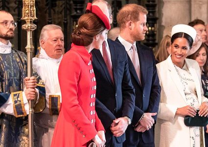 العائلة الملكية البريطانية تحتفل بيوم الكومنويلث