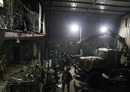 الاحتلال يزعم ضبط مخرطة ل"تصنيع الأسلحة" في عناتا