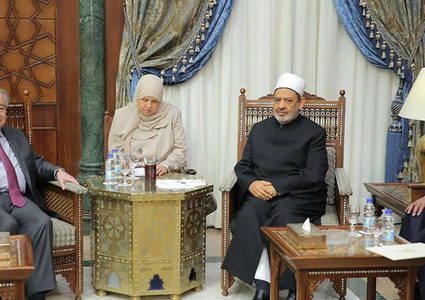 غوتيريش يتحدث في الأزهر عن ضحايا هجوم نيوزيلندا