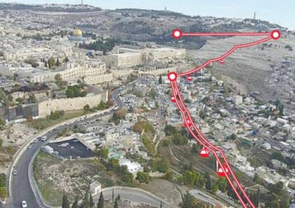 المقدسيون يواجهون"التلفريك" التهويدي