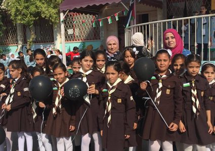 "التربية" تحيي يوم الطفل بمهرجان كشفي مركزي في قلقيلية