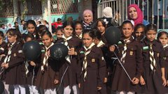 "التربية" تحيي يوم الطفل بمهرجان كشفي مركزي في قلقيلية