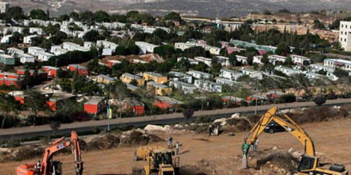 مستوطنون يشقون شارعا استيطانيا غرب بلدة يعبد