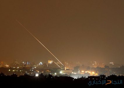 الاعلام العبري يزعم: صاروخ أطلق من غزة وانفجر داخل القطاع