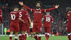 صلاح يقود ليفربول لاستعادة صدارة الدوري الانجليزي