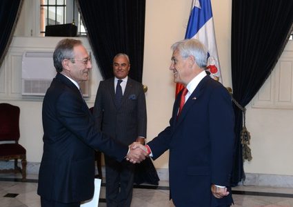 السفير الفلسطيني يطلع تشيلي على مستجدات القضية الفلسطينية