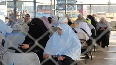 مغادرة الفوج السادس من معتمري غزة عبر معبر رفح