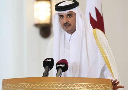 أمير قطر : التدخلات الدولية فاقمت الأزمة في سوريا