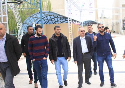 جامعة النجاح تواصل الاستعدادات لإطلاق مهرجان التسوق الوطني