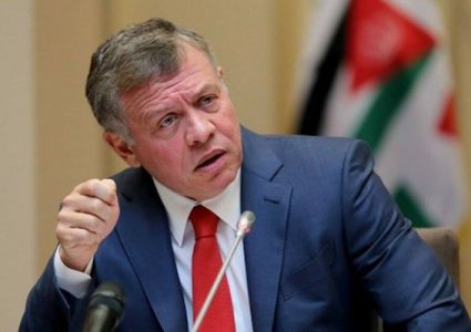 العاهل الأردني: موقفنا ثابت من القضية الفلسطينية وهي أولوية لنا