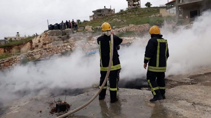 الدفاع المدني يتعامل مع 119 حادثا في اسبوع