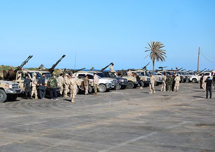 قوات الوفاق الليبية: نتعامل بأسلحة خفيفة ولم نقصف أماكن سكنية