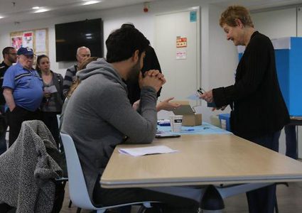 إقبال منخفض للناخبين الإسرائيليين مقارنة بعام 2015