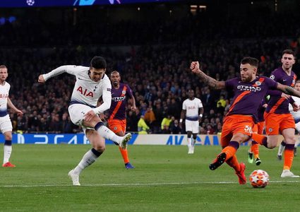 بهدف قاتل.. سون يحرج مانشستر سيتي في أبطال أوروبا