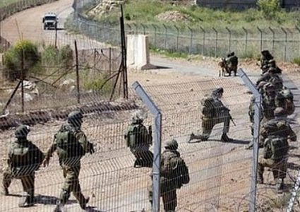 الاحتلال ينصب بوابة حديدية جديدة على الحدود اللبنانية