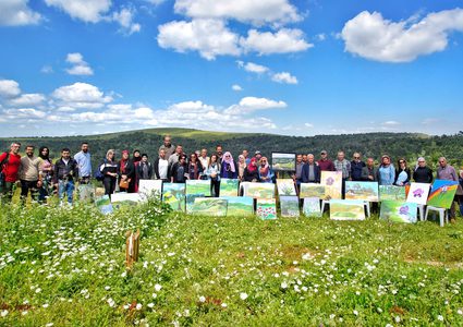 ثقافة جنين تنظم ثورة الطبيعة إحياءً ليوم الأرض في فقوعة