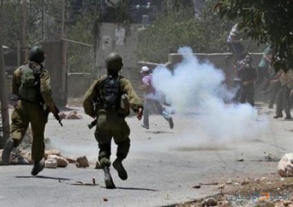 إصابات بالاختناق بمواجهات مع الاحتلال في سبسطية