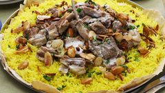 منسف باللحم للعزومات