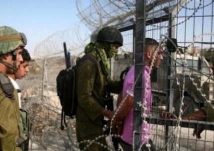 اعتقال فلسطينيين حاولا اجتياز السياج شمال القطاع